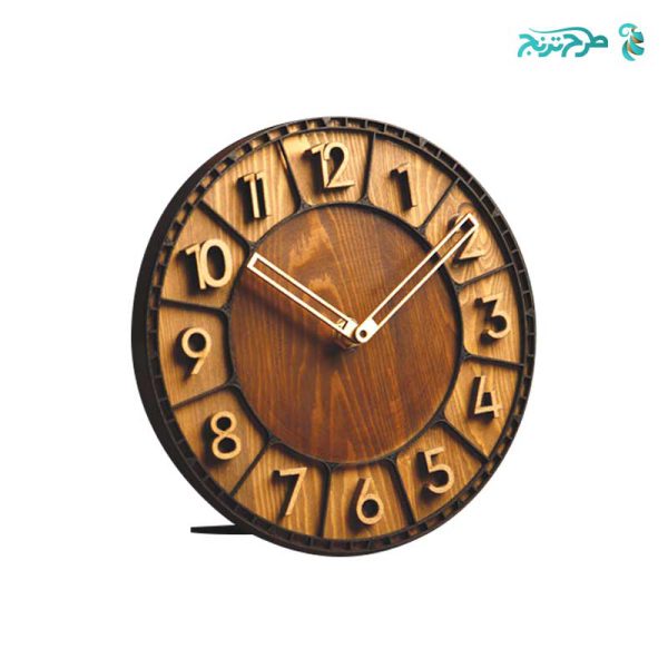 ساعت رومیزی چوبی کلاسیک WA26